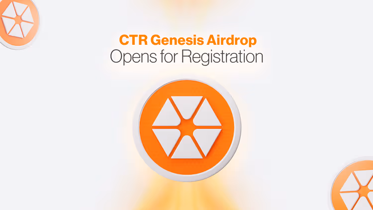 The CTR Genesis Airdrop Opens for Registration